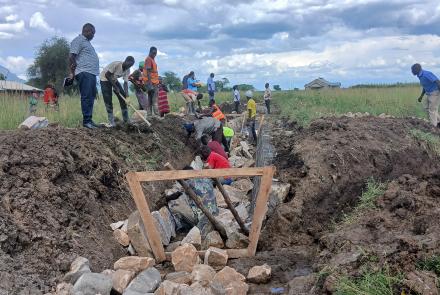 Nakapiripirit Launches Drainage Works To Curb Flooding At Lomorimoir Primary School Under The Local Climate Adaptive Living Facility (Local) Project 